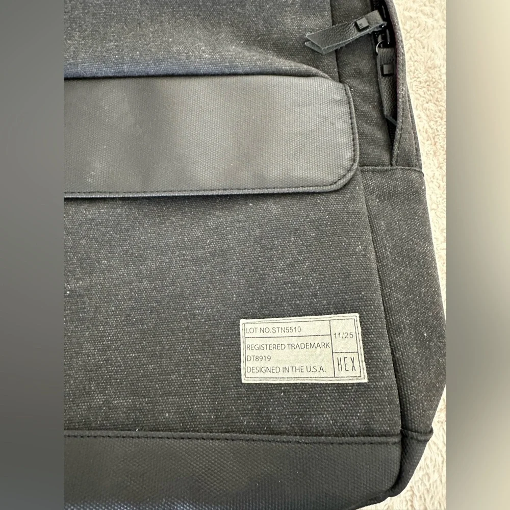 HEX Echo backpack water resistant with padded laptop tablet sleeve